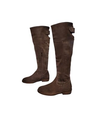 BP Tall Tough Leather Knee-High Riding Boots Women's Size 8